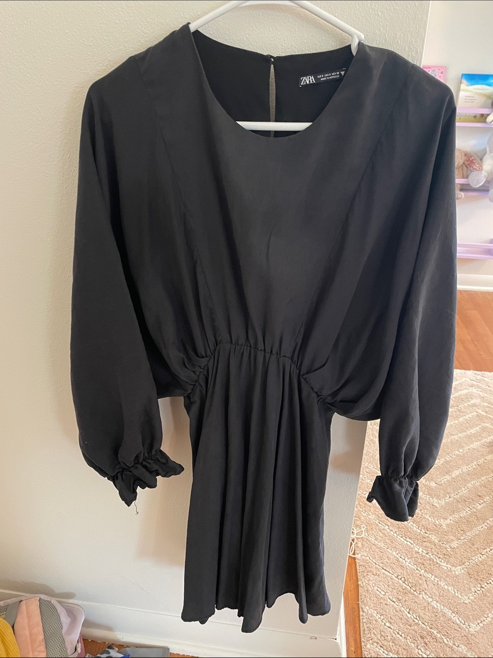 Zara black dress size small